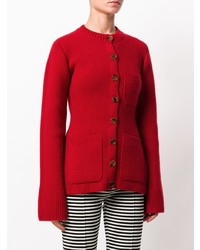 Cardigan rouge Khaite