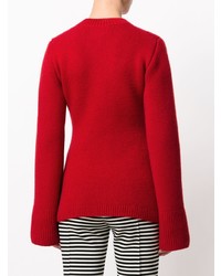 Cardigan rouge Khaite