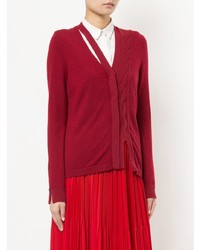 Cardigan rouge Onefifteen