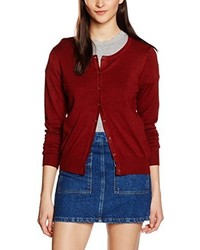 Cardigan rouge Vero Moda