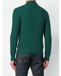 Cardigan vert foncé Doriani Cashmere