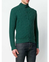 Cardigan vert foncé Doriani Cashmere