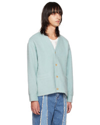 Cardigan vert menthe Jieda