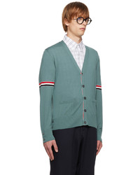 Cardigan vert menthe Thom Browne