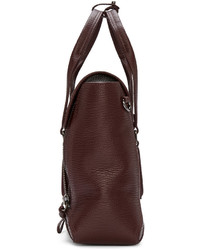 Cartable en cuir bordeaux 3.1 Phillip Lim