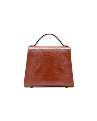 Cartable en cuir marron Hunting Season