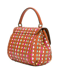 Cartable en cuir multicolore Serapian