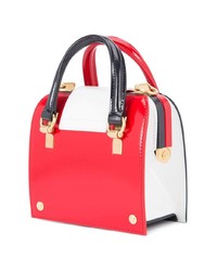 Cartable en cuir multicolore Thom Browne