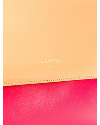 Cartable en cuir multicolore Lanvin