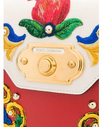 Cartable en cuir multicolore Dolce & Gabbana