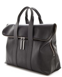 Cartable en cuir noir 3.1 Phillip Lim