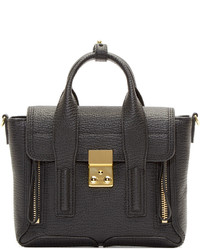 Cartable en cuir noir 3.1 Phillip Lim