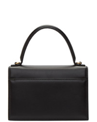 Cartable en cuir noir Balenciaga