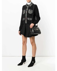 Cartable en cuir noir Dolce & Gabbana