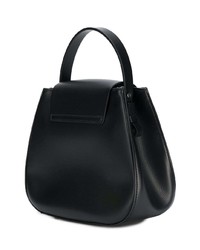 Cartable en cuir noir Nico Giani