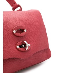 Cartable en cuir rouge Zanellato