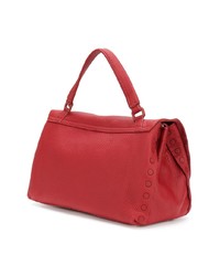 Cartable en cuir rouge Zanellato