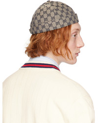 Casquette de base-ball beige Gucci