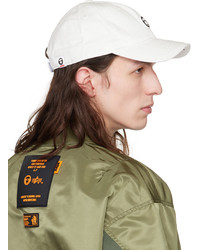 Casquette de base-ball beige AAPE BY A BATHING APE