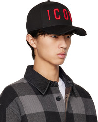 Casquette de base-ball blanche DSQUARED2