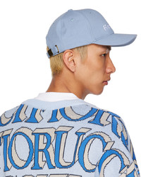 Casquette de base-ball bleu clair Fiorucci