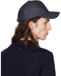 Casquette de base-ball bleu clair A.P.C.