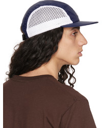 Casquette de base-ball bleu marine et blanc Noah