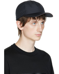 Casquette de base-ball bleu marine Zegna