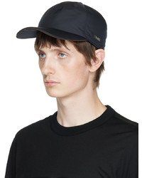 Casquette de base-ball bleu marine Zegna