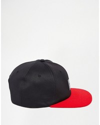 Casquette de base-ball bleu marine Asos