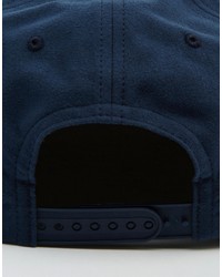 Casquette de base-ball bleu marine Asos