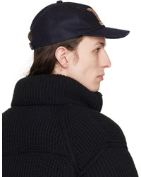 Casquette de base-ball bleu marine Moncler