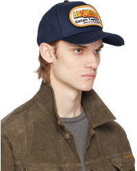 Casquette de base-ball bleue DSQUARED2