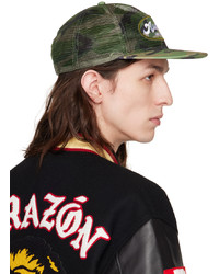 Casquette de base-ball camouflage marron foncé Awake NY