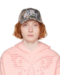 Casquette de base-ball camouflage rose