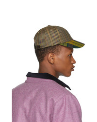 Casquette de base-ball en pied-de-poule tabac Noah NYC