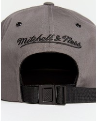 Casquette de base-ball grise Mitchell & Ness