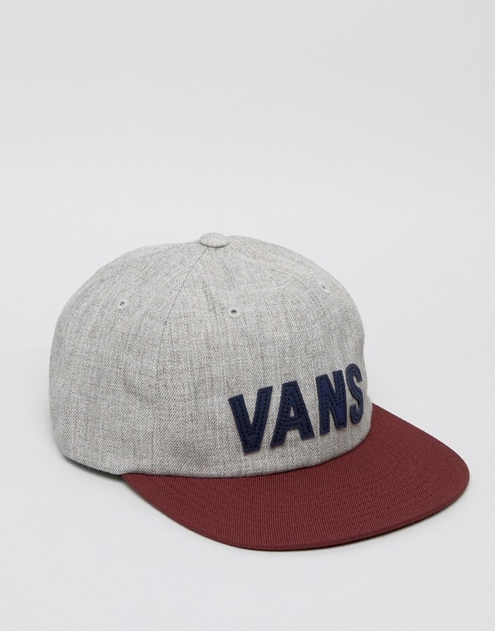 casquette vans grise