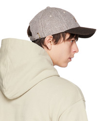 Casquette de base-ball imprimée beige Dime