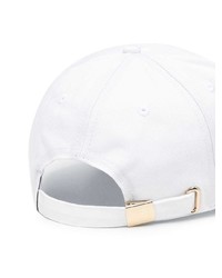 Casquette de base-ball imprimée blanche VERSACE JEANS COUTURE