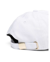 Casquette de base-ball imprimée blanche VERSACE JEANS COUTURE