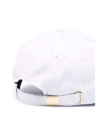 Casquette de base-ball imprimée blanche VERSACE JEANS COUTURE