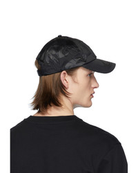 Casquette de base-ball imprimée noire McQ Alexander McQueen