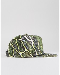 Casquette de base-ball imprimée olive Volcom