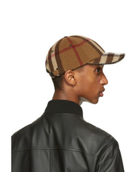 Casquette de base-ball marron Burberry