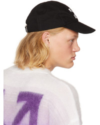 Casquette de base-ball noire et blanche Off-White