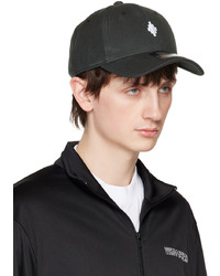 Casquette de base-ball noire et blanche Marcelo Burlon County of Milan