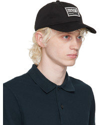 Casquette de base-ball noire et blanche VERSACE JEANS COUTURE