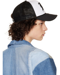 Casquette de base-ball noire et blanche R13