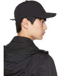 Casquette de base-ball noire Stone Island